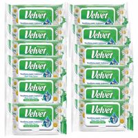 Velvet nawilżający papier toaletowy 48 szt. x12