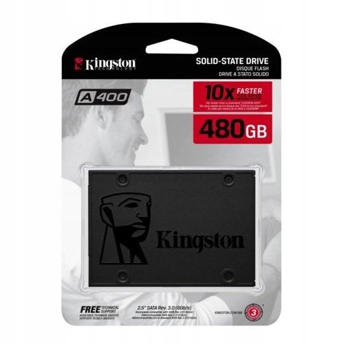 Dysk KINGSTON A400 480GB SSD na Arena.pl