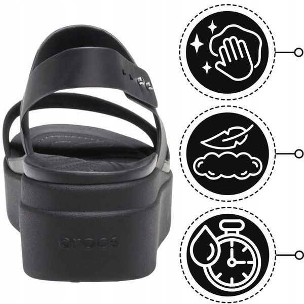 sandały na platformie crocs damskie buty na lato 41-42 w10 zdjęcie 2