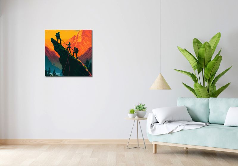 Obraz 60x60cm U Szczytu zdjęcie 2