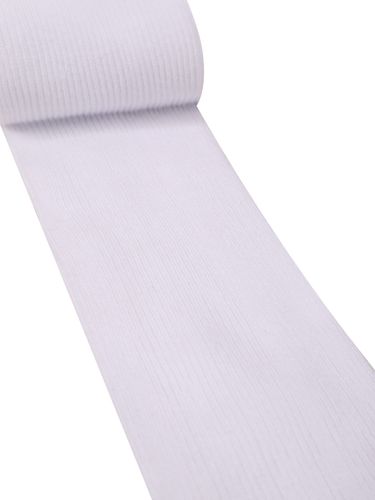 Rajstopy dziecięce dziewczęce chłopięce w prążki białe 116-122 YOCLUB na Arena.pl