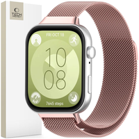 TECH-PROTECT MILANESEBAND HUAWEI WATCH FIT 3 ROSE GOLD