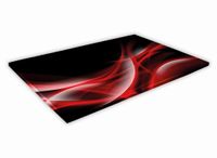 SZKLANA DESKA KUCHENNA 30x20 126a Czerwona fala