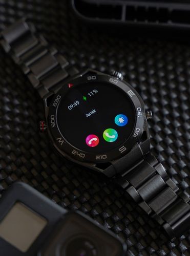 SMARTWATCH ZEGAREK MĘSKI Z EKG POMIAR CUKRU PULS CIŚNIENIE ROZMOWY MENU PL na Arena.pl