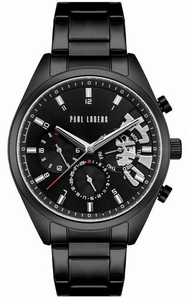 zegarek męski paul lorens pl20003b-1a5 + box zdjęcie 1