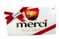 Podziękowanie dziękuje Bombonierka Merci 400g Storck prezent czekoladki
