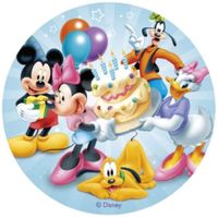 Opłatek na tort Urodziny Myszka Miki Mini Myszki Roczek