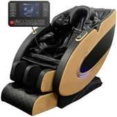 Fotel masujący Zero Gravity Shiatsu do masażu ciała pilot w języku polskim