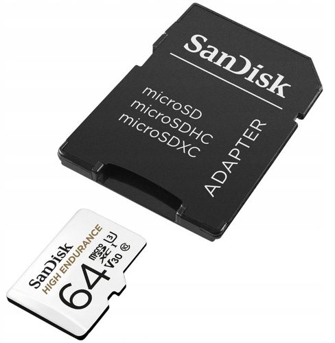 SanDisk High Endurance microSDXC 64 GB na Arena.pl