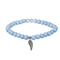 Bransoletka z angelitem – Skrzydło Anioła