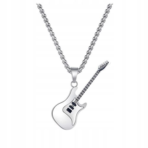 Naszyjnik Wisiorek męski Stal Chirurgiczna Gitara Elektryczna na Arena.pl
