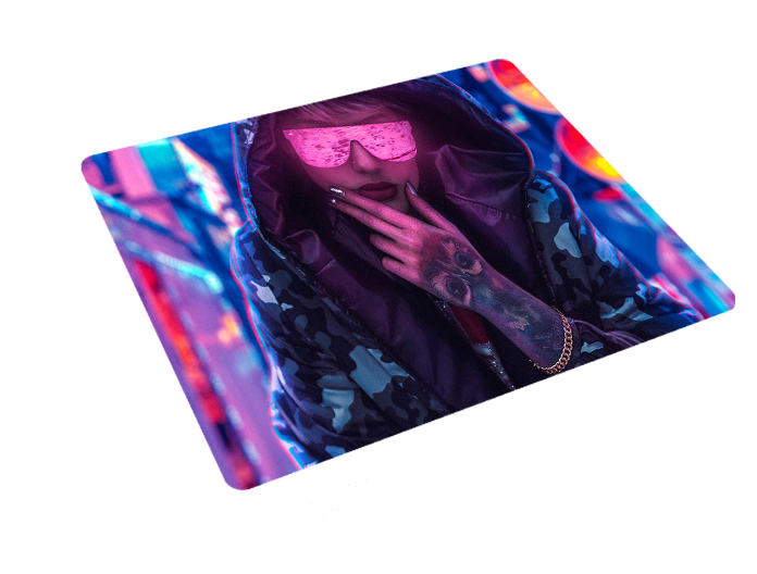 Podkładka pod myszkę Cyberpunk zdjęcie 3