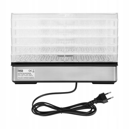 Suszarka do grzybów warzyw owoców 400W 5 sit wyświetlacz termoobieg na Arena.pl