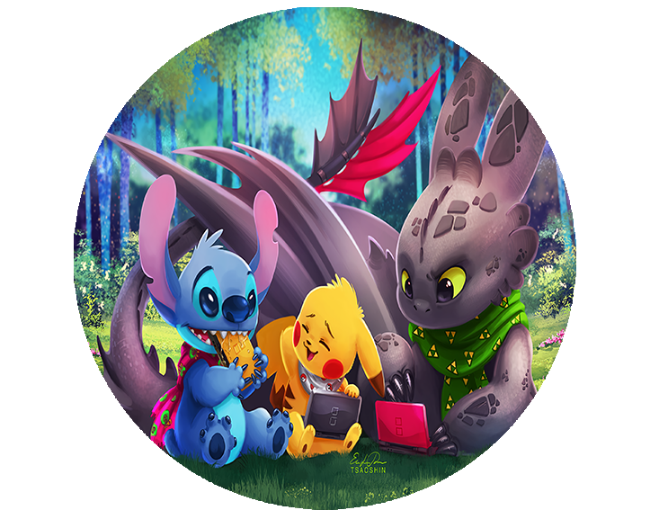 Podkładka pod myszkę Lilo and Stich zdjęcie 2