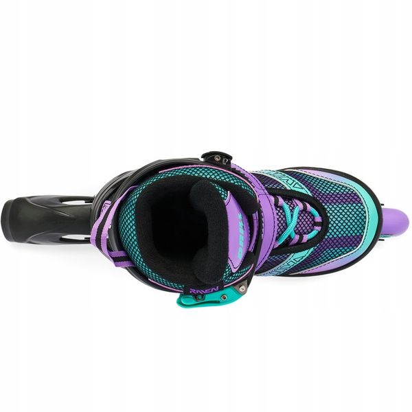 Rolki Regulowane RAVEN Drill Violet/Mint 38-42 zdjęcie 7