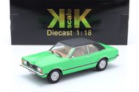 KK SCALE FORD TAUNUS GT 1971 Blue metallic w/Black roof 1:18