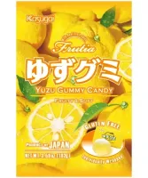 Frutia Yuzu Gummy, żelki o smaku cytrusowym 102g - Kasugai