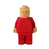 Cukrowy ludzik - figurka na tort - czerwony