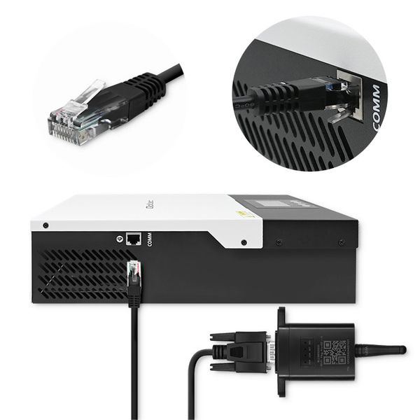 Qoltec Moduł Wi-Fi do inwertera solarnego zdjęcie 4