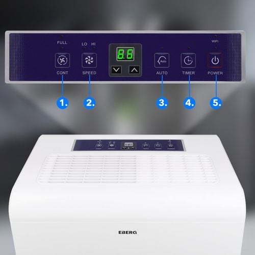 Osuszacz powietrza SEVA pochłaniacz wilgoci cichy wydajny aż 70L/24h + na Arena.pl