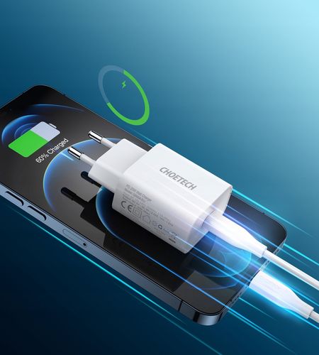 Ładowarka sieciowa Choetech USB-C 20W PD 3A Q5004 na Arena.pl