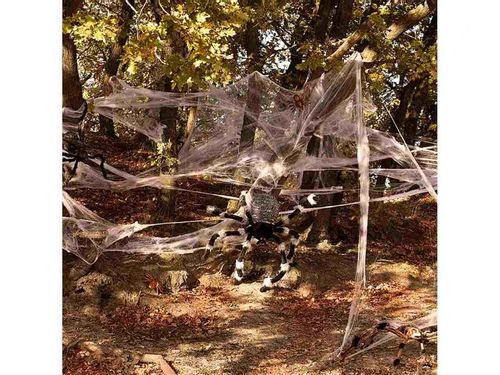 Pajęczyna, biała, 3 pająki, 20g. na Arena.pl