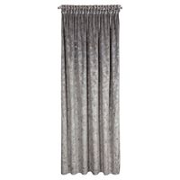 Zasłona gotowa na taśmie TULIA 135x270 Eurofirany stalowa