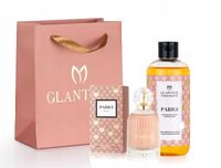 Zestaw Glantier Parigi Perfumy 100ml + Olejek Parigi 300ml+Torba Prezentowa
