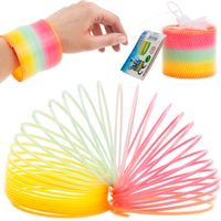 Spreżyna Tęczowa Magiczna Sprężynka Magic Kolorowa Zabawkowa Magic