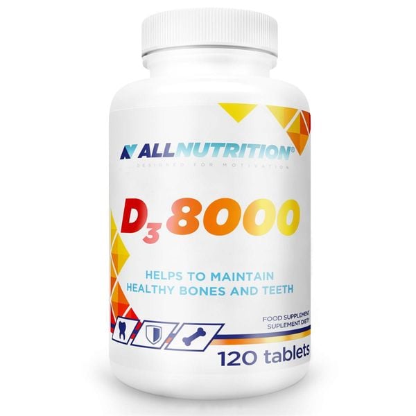 Allnutrition D3 8000 120tab zdjęcie 1