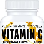 WITAMINA C LIPOSOMALNA 600 MG ODPORNOŚĆ ANTYOKSYDACJA FOSFATYDYLOCHOLINA 60