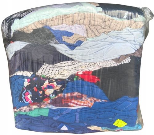 Czyściwo Bawełniane Przemysłowe BHP mix Posortowane bez Guzików Zamków 10kg na Arena.pl