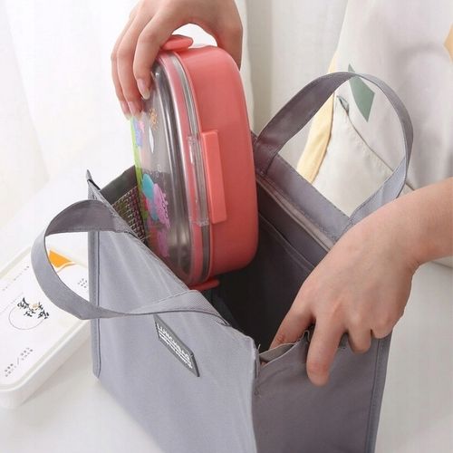 TORBA TERMICZNA Z UCHWYTEM IZOLACYJNA WODOODPORNA LUNCH BOX SZARA 10 L na Arena.pl