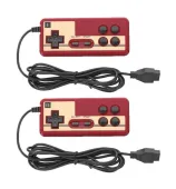 2 PADY DO PEGASUS retro kontrolery wtyczka 9 pin długi kabel 175cm