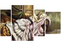 135CM 80 OBRAZ 4 ELEM UCIECZKA MARZENIA ŚCIENNY