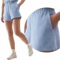 KRÓTKIE SPODENKI DAMSKIE 4F DRESOWE SPORT CASUAL BAWEŁNA WIOSENNE SS24F286