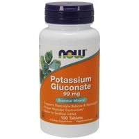 # NOW FOODS Potassium Gluconate - Glukonian Potasu (100 tabl.)