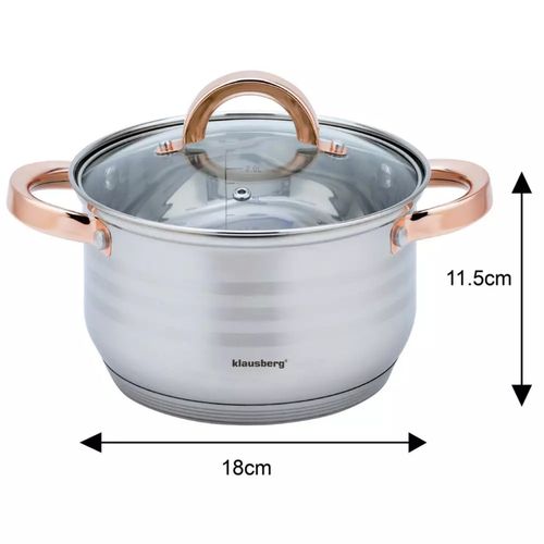 zestaw garnków 12 elementów klausberg kb-7700 na Arena.pl