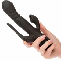 calexotics euphoria triple action black - masażer wielofunkcyjny