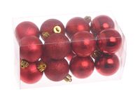 bombki czerwone 4cm 16szt. | 158can4-16mix_05