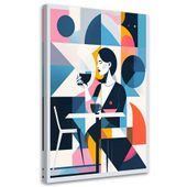 Obraz do salonu sypialni restauracji, Kobieta 70x100