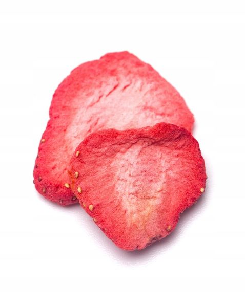 Truskawka liofilizowana plastry 100g Owoce Jakość zdjęcie 4