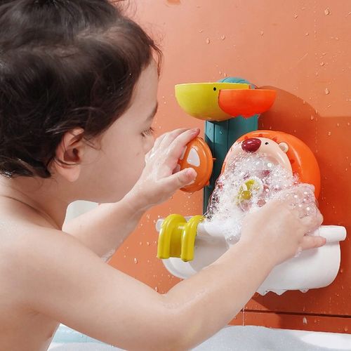 MASZYNKA DO ROBIENIA BANIEK PIANY FONTANNA ZABAWKA DO KĄPIELI WODY WANNY na Arena.pl