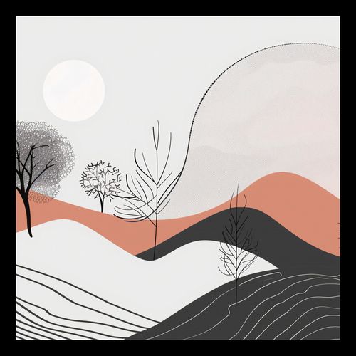 Plakat 30x30cm Półcień Widoku na Arena.pl