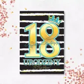 Karnet A5 18 Urodziny, Prison Blue