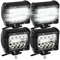 4x Lampa robocza LED 12V 24V 60W COMBO HALOGEN szperacz do ciągnika MOCNA