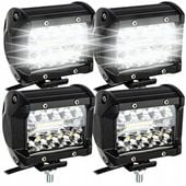 4x Lampa robocza LED 12V 24V 60W COMBO HALOGEN szperacz do ciągnika MOCNA