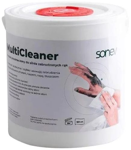 ŚCIERECZKI MULTI CLEANER WIADERKO 150LISTK SONEX na Arena.pl