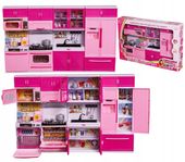 LT132 MEBELKI DO DOMKU DLA LALEK KUCHNIA DUŻE 31CM