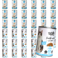 KARMA MOKRA DLA KOTA | TUF TUF | MIAU MIAU | PUSZKA MIX RYBA 36x415G